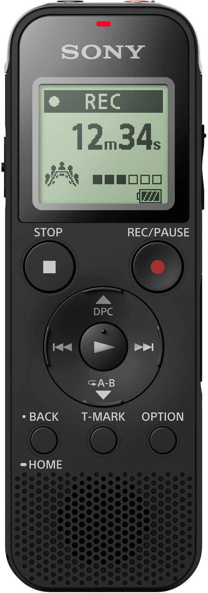 Sony ICD-PX470 Stereo Digital Voice Recorder with Built-In USB Bundle