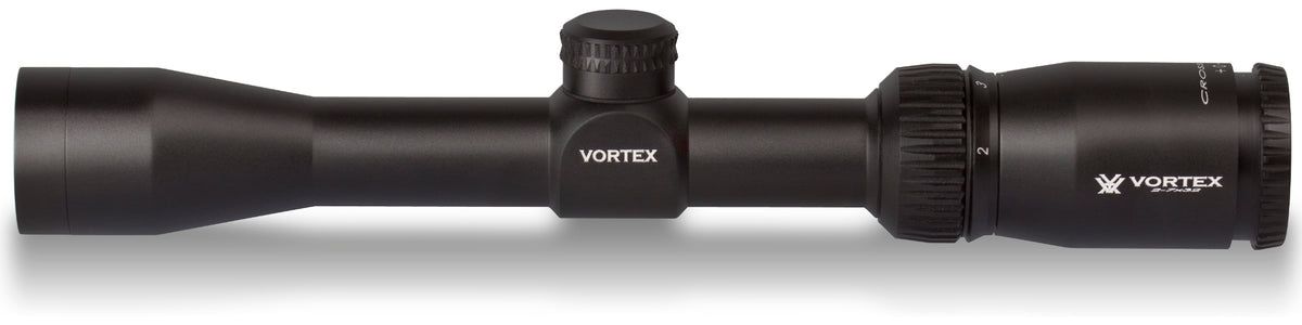 Vortex Crossfire II 2-7x32 Riflescope (V-Plex MOA Reticle) with Sure Fit Cover and Cap