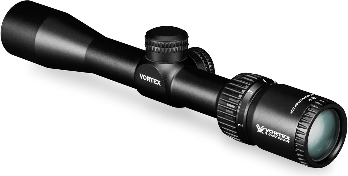 Vortex Scout Crossfire II 2-7x32 Riflescope with Sure Fit Case and Cap