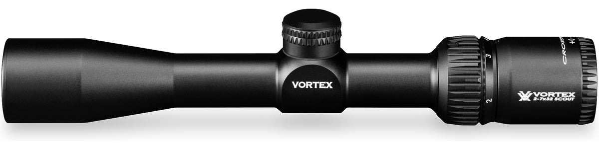 Vortex Scout Crossfire II 2-7x32 Riflescope (V-Plex Reticle) with Vortex Cap