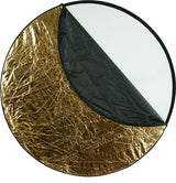 Westcott Collapsible 5-in-1 Reflector with Gold Surface (20-inch)