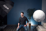 Westcott Collapsible 2-in-1 Bounce Reflector (Silver/White, 40")