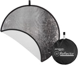 Westcott Collapsible 2-in-1 Bounce Reflector (Silver/White, 40")