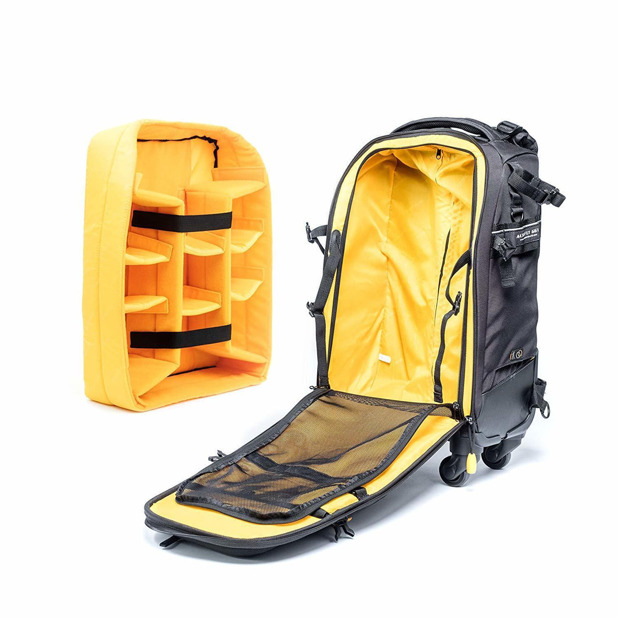 Vanguard Alta Fly 55T Wheeling Camera Backpack (Black)