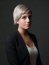 Westcott Optical White Satin 45 inch Convertible Umbrella with Removable Black Cover