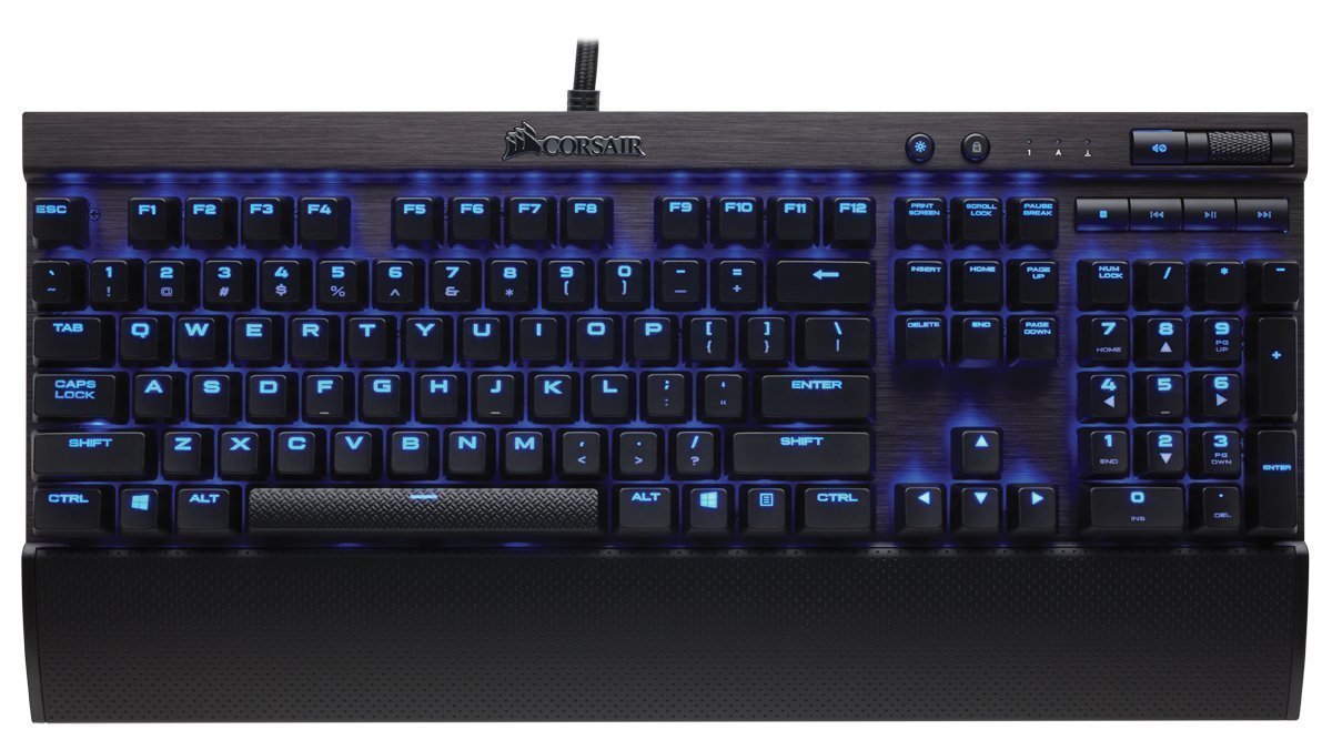 Corsair K70 LUX Mechanical Gaming Keyboard (Blue LED/ Cherry MX Red)