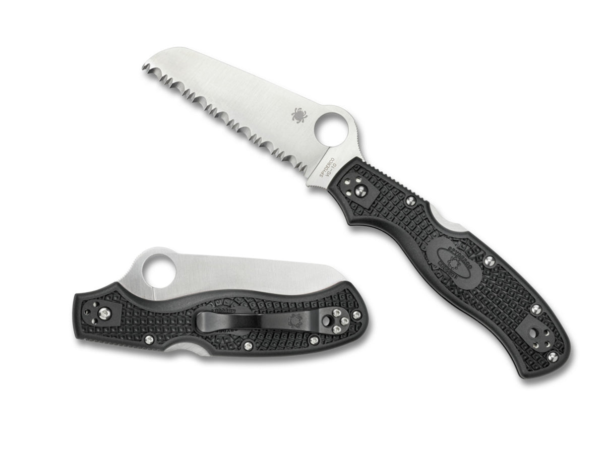 Spyderco Rescue 3 Lightweight Knife (Black) (Open Box)