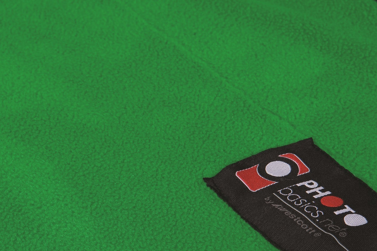 Westcott Wrinkle-Resistant Backdrop (Green Screen, 9' x 10')