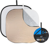 Westcott Illuminator Collapsible 6-in-1 Reflector Kit (42")