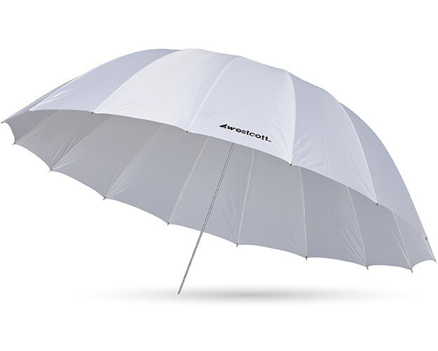 Westcott White Diffusion Parabolic Standard Umbrella (7')