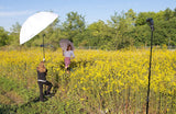 Westcott White Diffusion Parabolic Standard Umbrella (7')