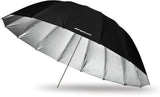 Westcott Silver Bounce Parabolic Standard Umbrella (7')