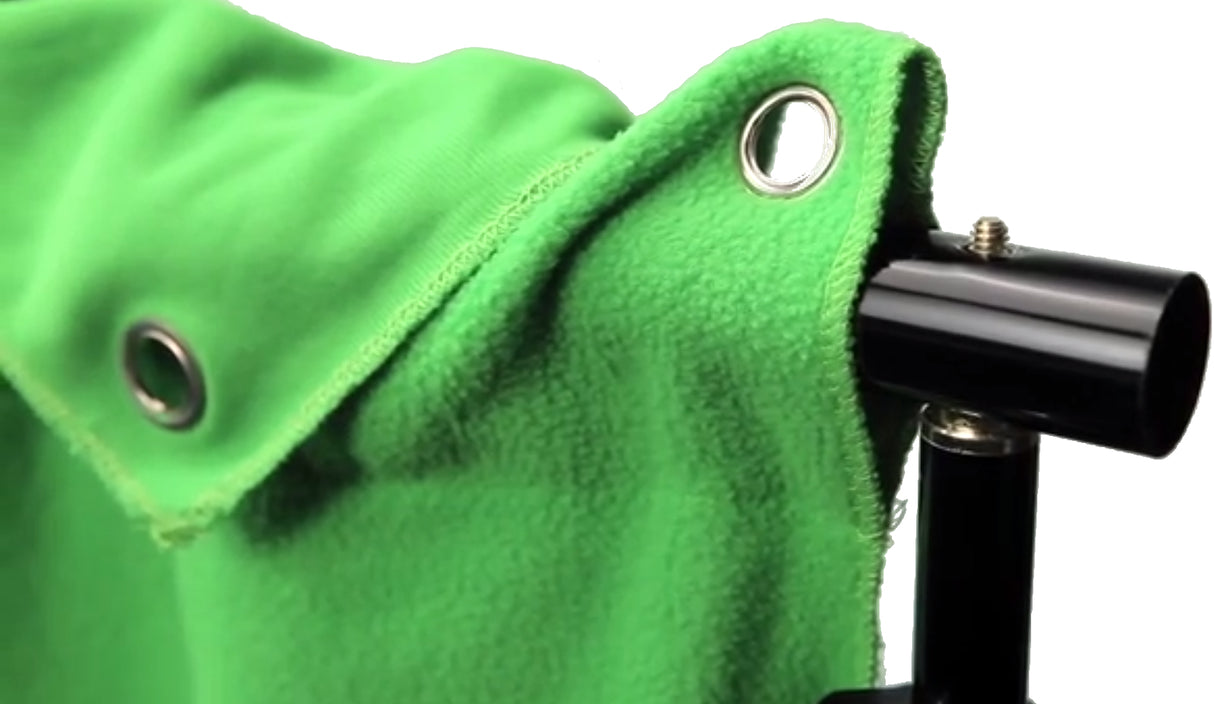 Westcott Wrinkle-Resistant Backdrop (Green Screen, 9' x 10')