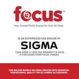 Sigma 50-100mm f/1.8 DC HSM Art Lens for Nikon Mount with Accessory Bundle