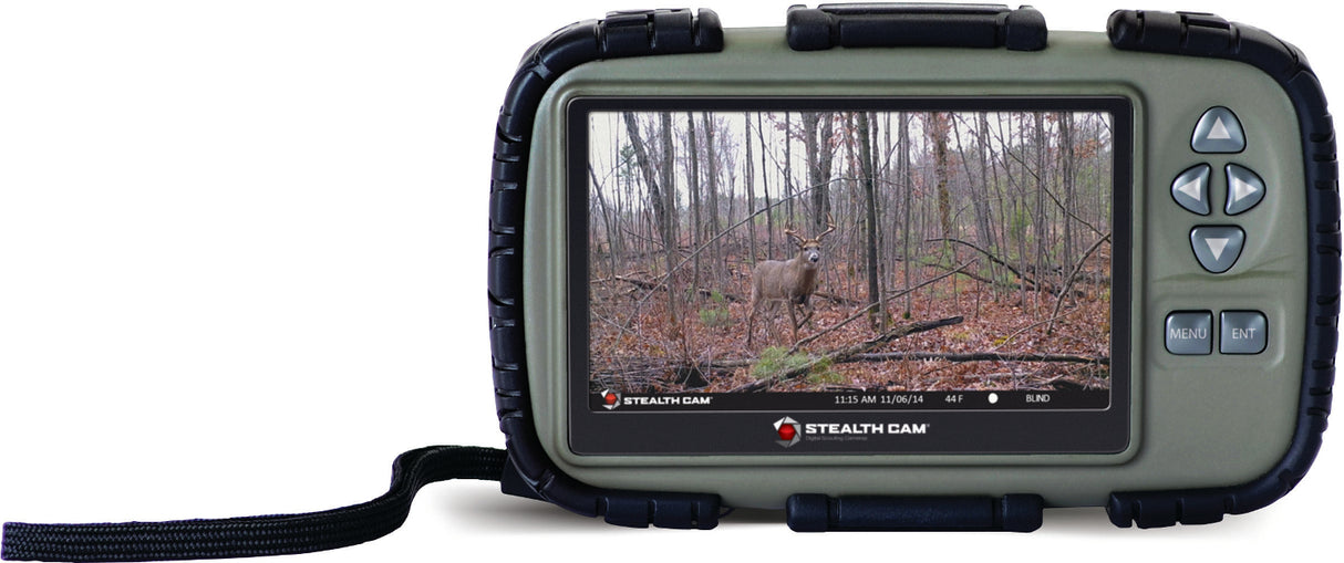 Stealth Cam P18 7 MP Compact Scouting Camera (Camo) with Card Viewer and Accessories Bundle