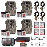 Stealth Cam P18 7 MP Compact Scouting Camera (Camo) with Card Viewer and Accessories Bundle