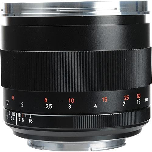 Zeiss Planar T* Manual Focus 85mm f/1.4 ZE Telephoto  Lens for Canon EOS