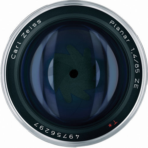 Zeiss Planar T* Manual Focus 85mm f/1.4 ZE Telephoto  Lens for Canon EOS