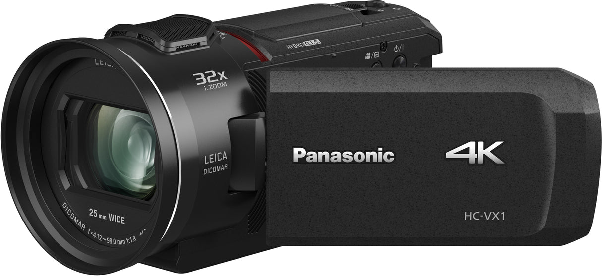 Panasonic HC-VX1 4K Camcorder with 24X Leica Lens and Accessory Bundle