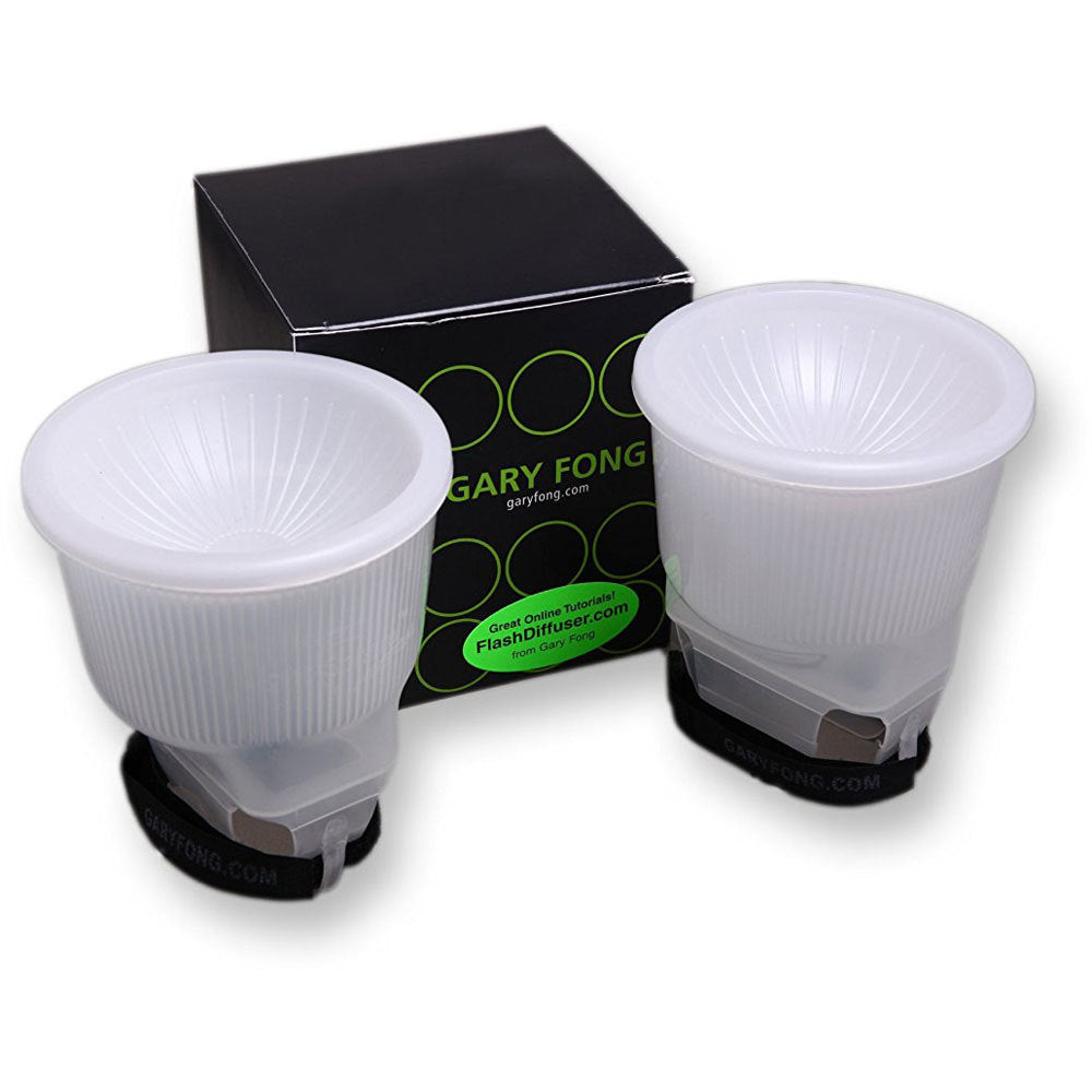 Gary Fong Lightsphere Universal Flash Diffuser Starter Kit and Accessory Bundle
