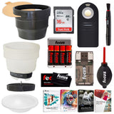Gary Fong Lightsphere with SnootSkin Creative Expansion System and Accessory Kit