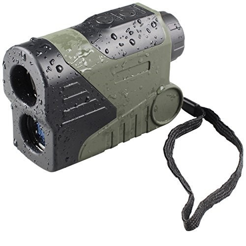 Luna Optics 6x24 1000 Laser Rangefinder Waterproof Monocular and Speed Meter 8x25 Mil-Spec Tube