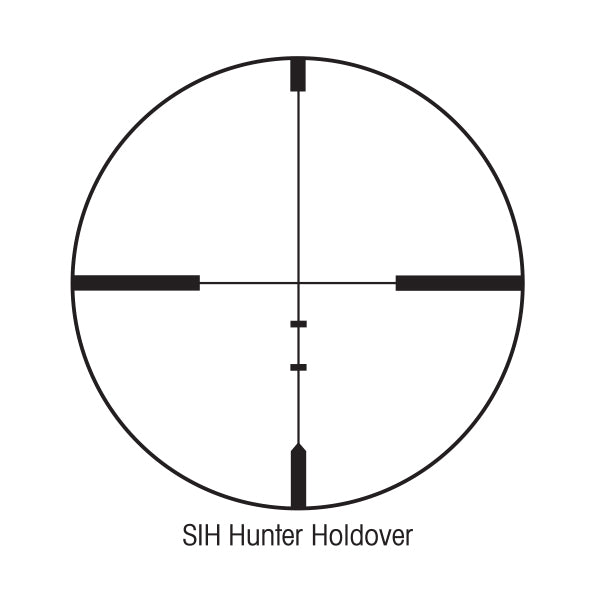 Sightron SIH 4-12x40mm Field Target Hunter Holdover Reticle Riflescope