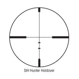 Sightron SIH 4-12x40mm Field Target Hunter Holdover Reticle Riflescope