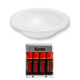 Gary Fong Lightsphere Inverted Dome Cloud Replacement and Rechargeable Batteries