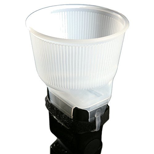 Gary Fong Lightsphere Universal Half Cloud Diffuser with Rechargeable Battery