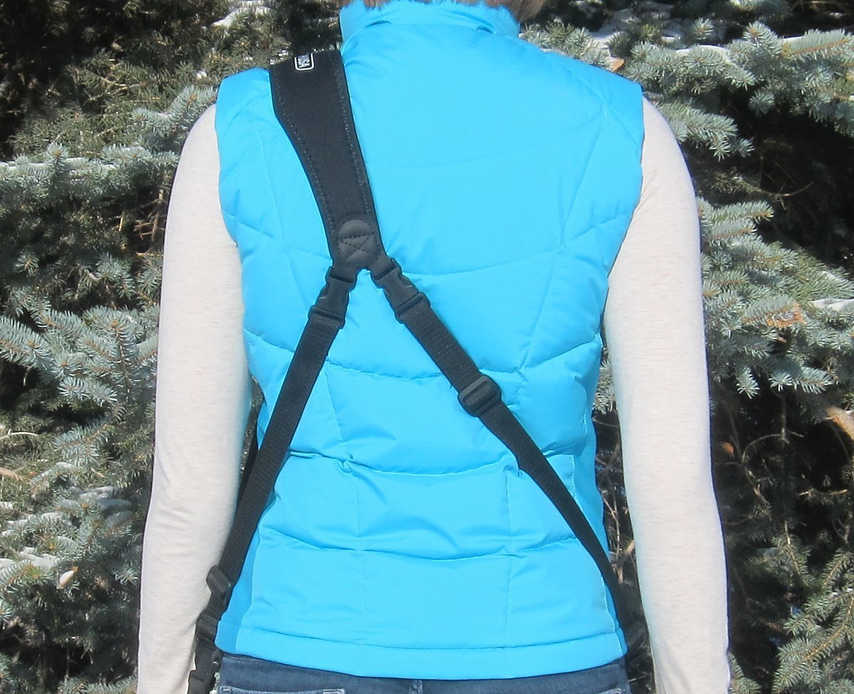 OpTech Utility Sling Duo - 2-Camera Shoulder Sling with Lens Cleaning Pen