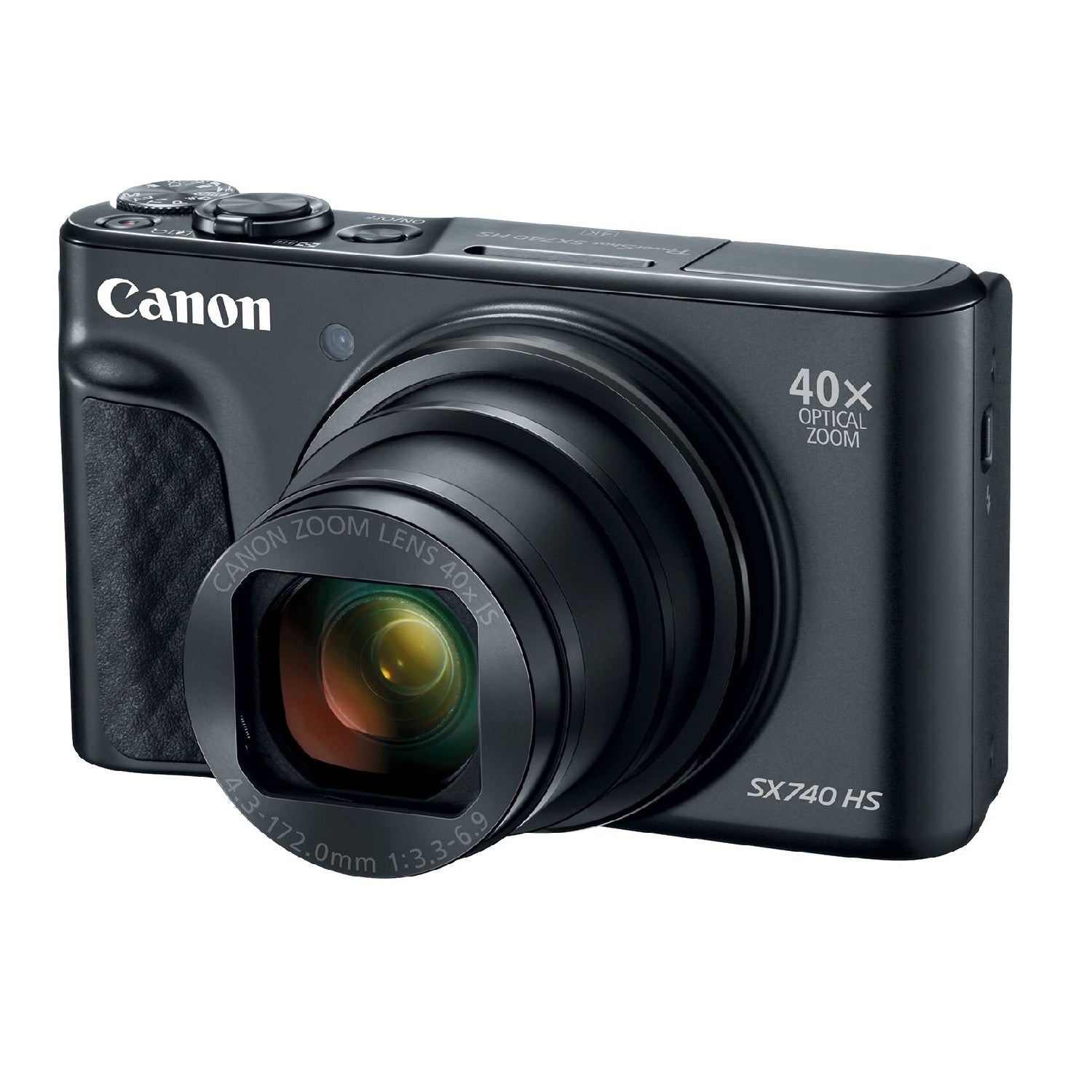 Canon PowerShot SX740 HS Digital Camera (Black) – Focus Camera