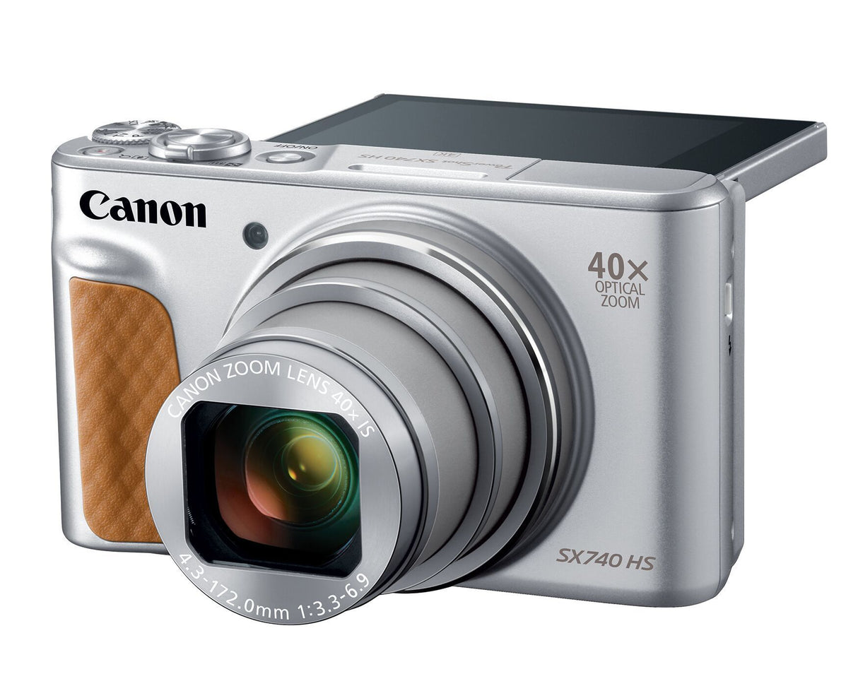 Canon PowerShot SX740 HS Digital Camera (Silver)