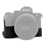 Sony Leather Camera Case for A7RM3 and A7M3 (Black)
