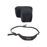 OP/TECH Utility Sling Camera Strap, XL, and Soft DSLR Pouch (D-Midsize) Kit