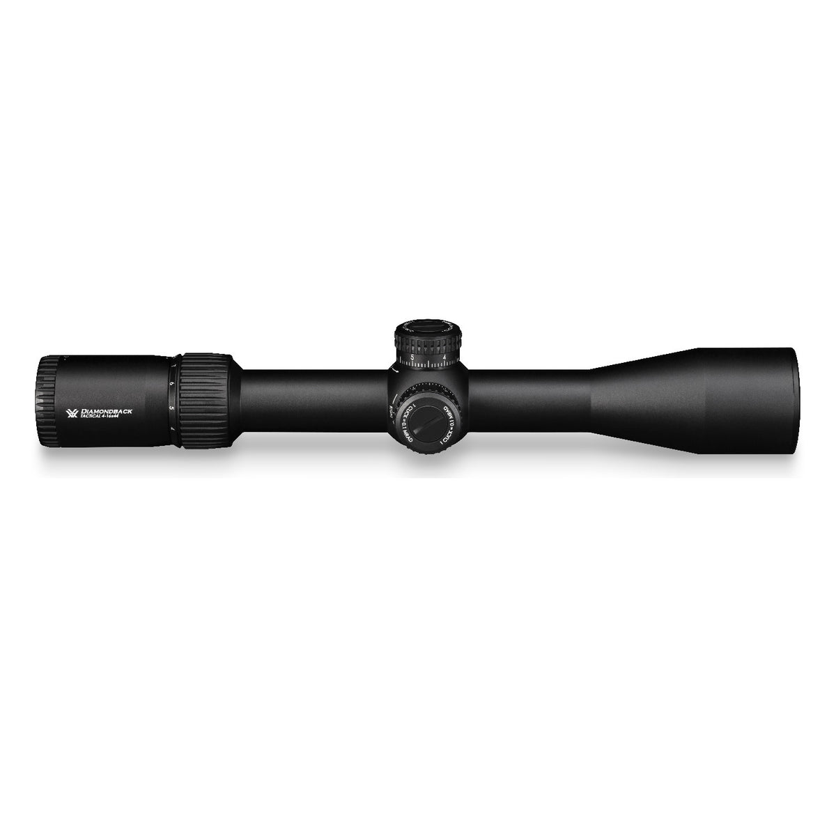 Vortex Diamondback 4-16x44 Riflescope (EBR-2C MRAD Reticle) with Hat