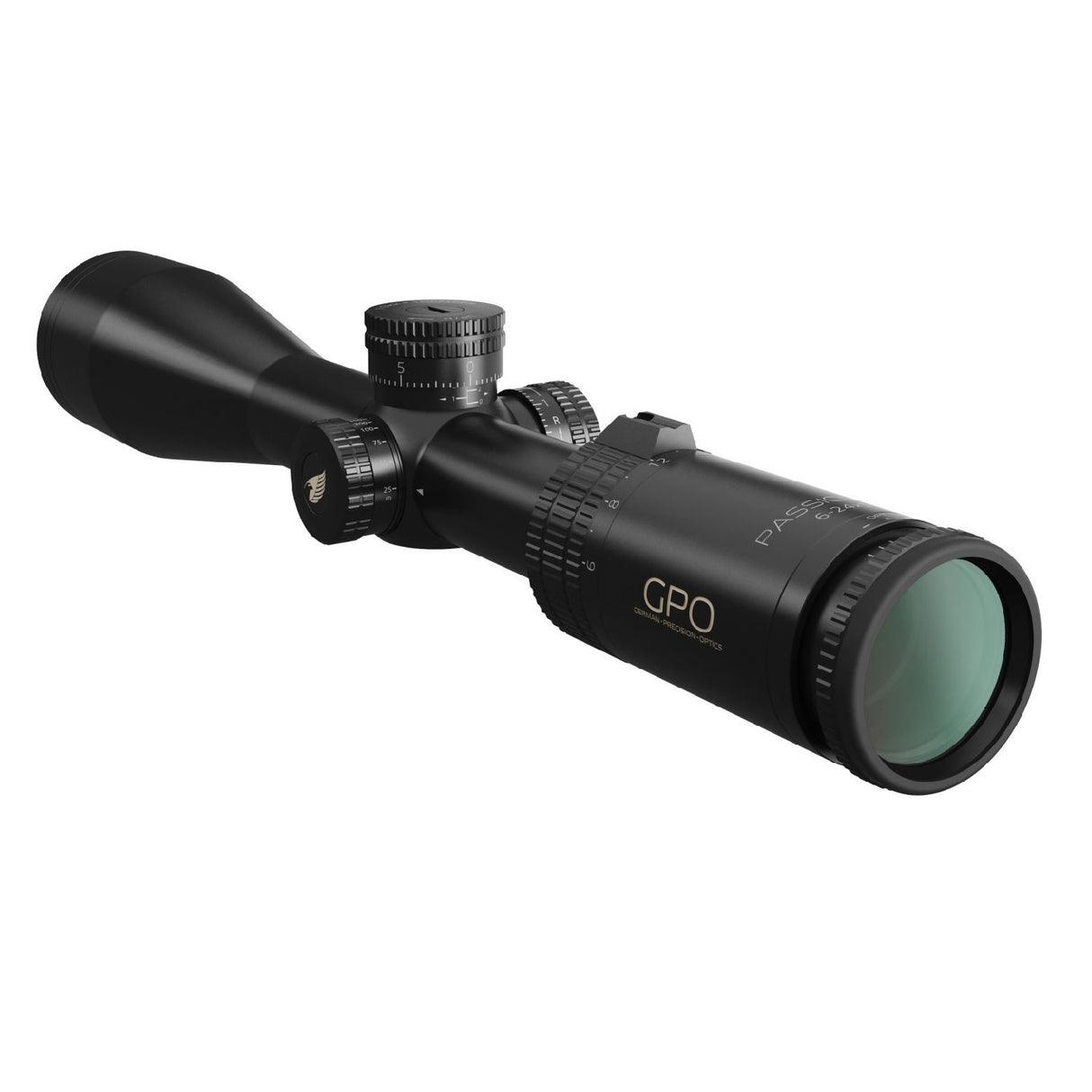 GPO Passion 4X 6-24x50 Riflescope (Plex MOA Reticle)