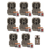 Stealth Cam G26NG Pro 12MP Trail Cameras with Batteries and Cards (10-Pack)