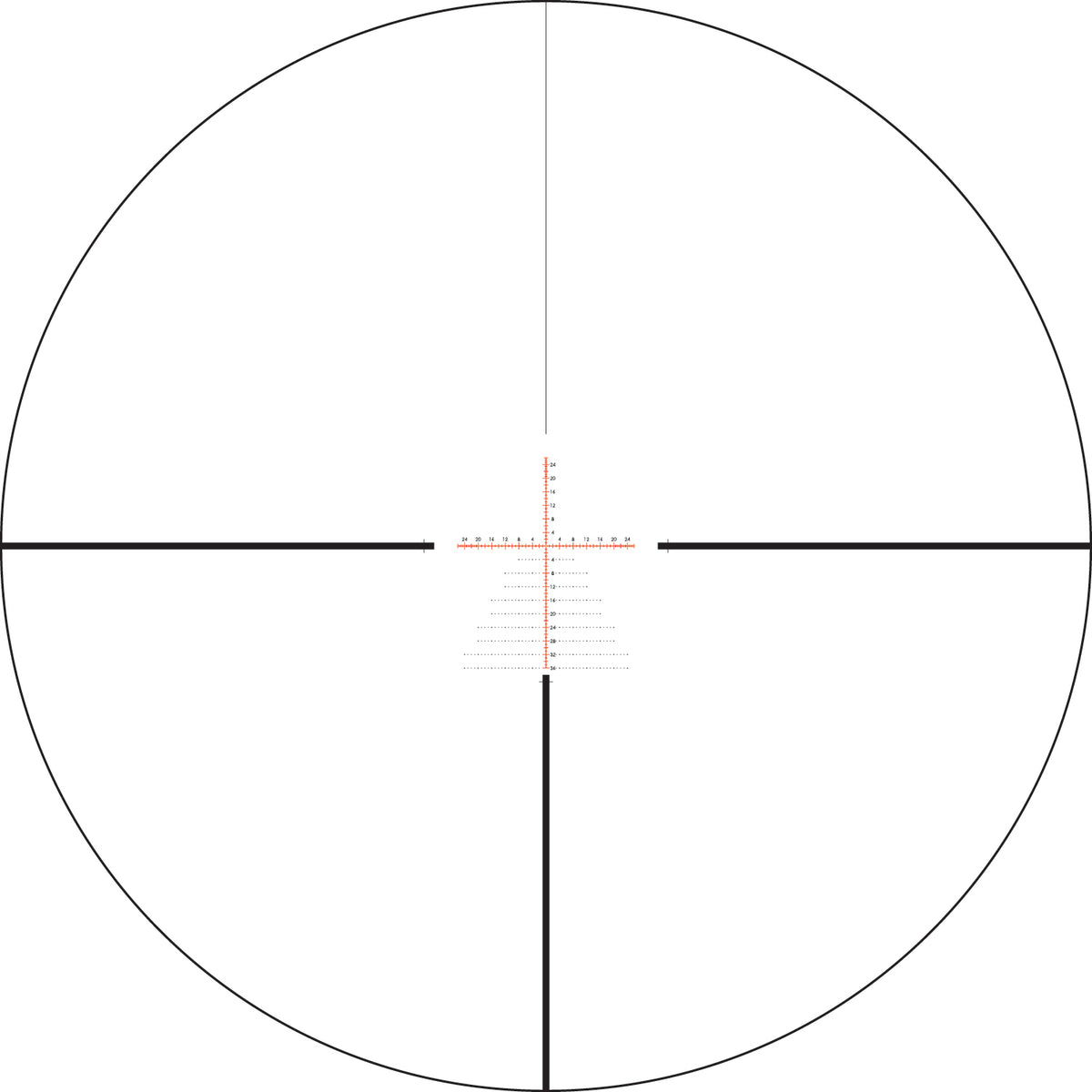 Vortex Diamondback Tactical 6-24x50 Riflescope (EBR-2C MOA Reticle) (Open Box)