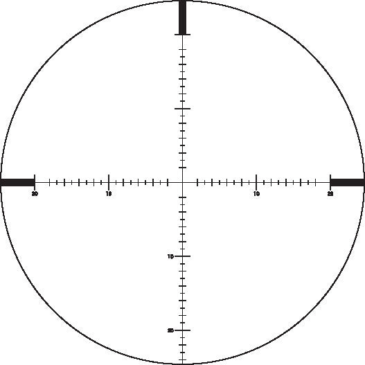 GPO Passion 4X 6-24x50 Riflescope (Plex MOA Reticle)