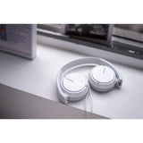 Sony MDRZX110AP ZX Series Extra Bass Smartphone Headset with Mic (White)
