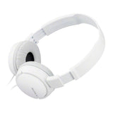 Sony MDRZX110AP ZX Series Extra Bass Smartphone Headset with Mic (White)