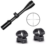 Hawke Sport Optics Vantage 4-12x40AO Mil Dot Riflescope with Mounting Rings Kit