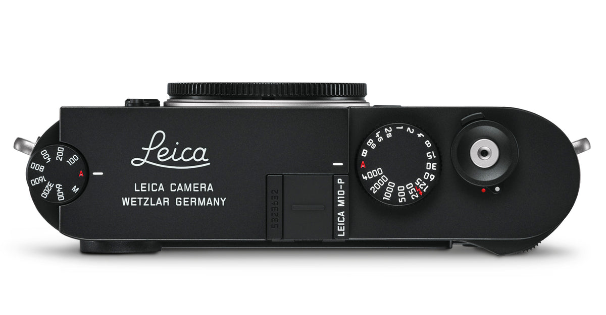 Leica M10-P Digital Rangefinder Camera Body (Black Chrome)