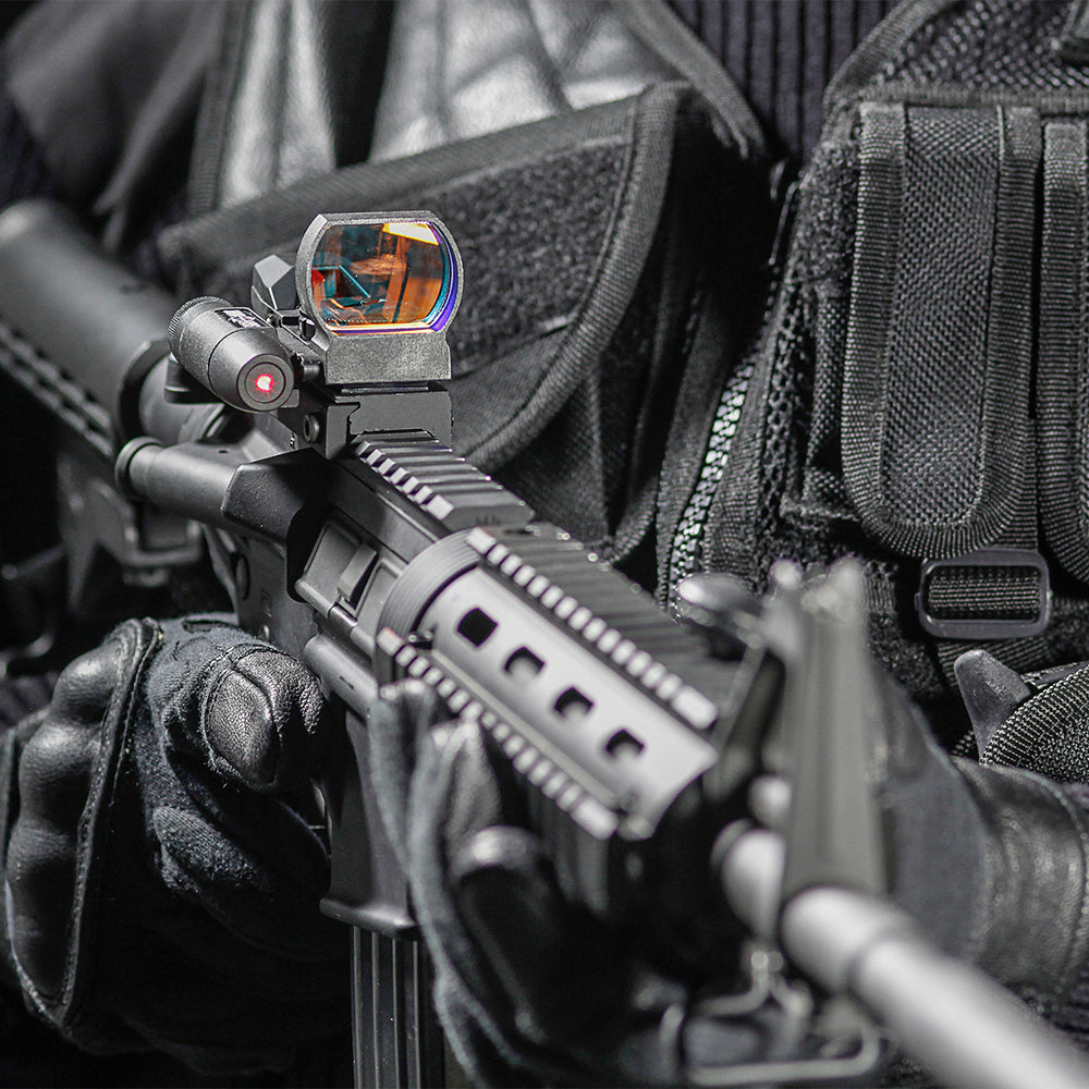 Sightmark Dual Shot Reflex Sight with Integral Laser (Black)