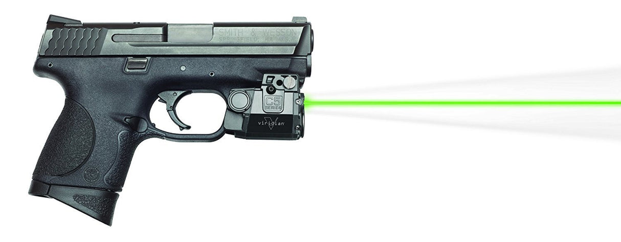 Viridian C5L Universal Sub-Compact Green Laser Sight + Tactical Light w/ ECR