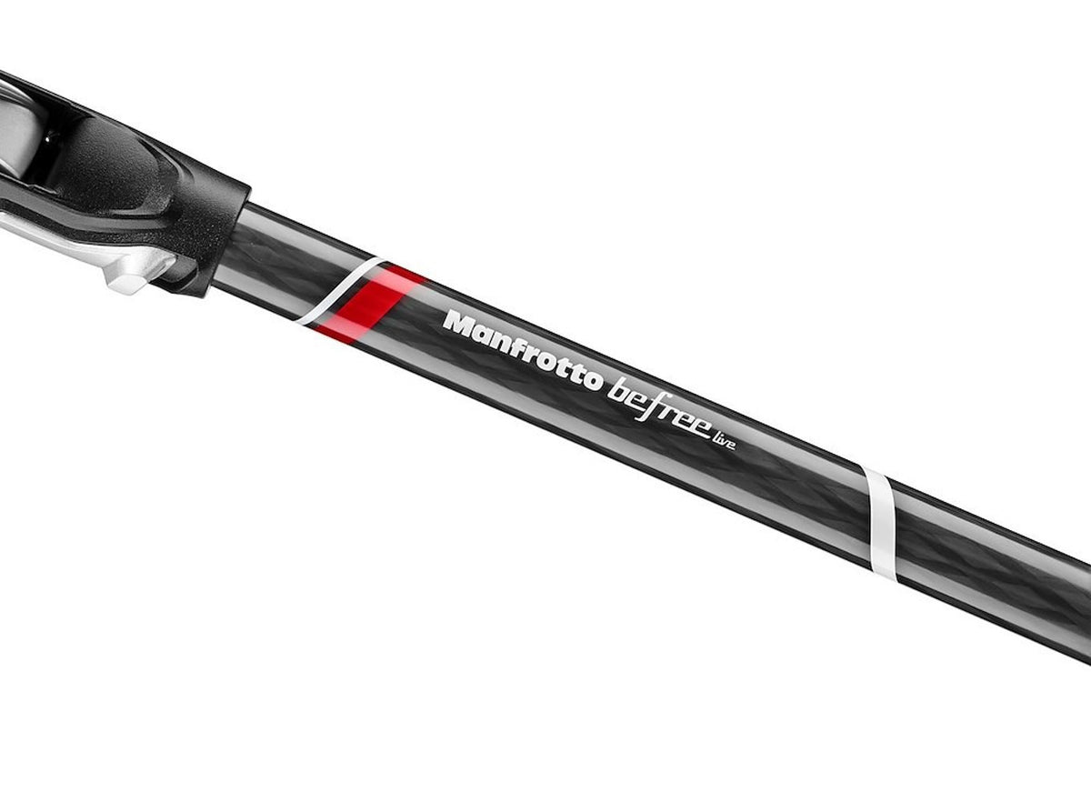 Manfrotto Befree Live Carbon Fiber Video Tripod Kit with Fluid Head Twist