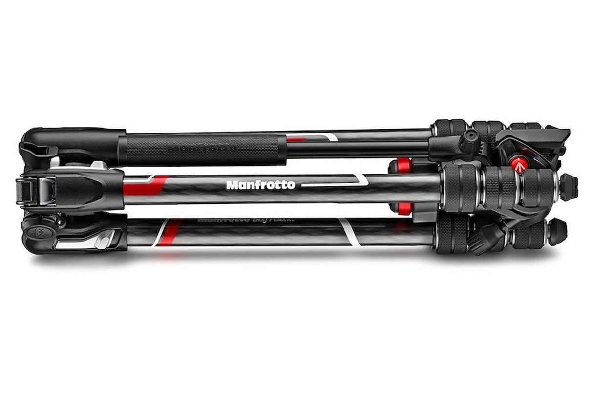 Manfrotto Befree Live Carbon Fiber Video Tripod Kit with Fluid Head Twist