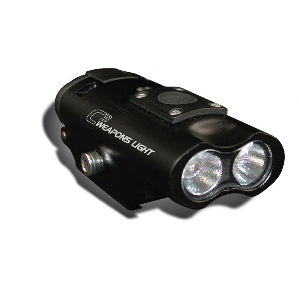 Lucid 300 Lumen C3 Weapons Light with Batteries and Optics Cleaning Cloth Kit