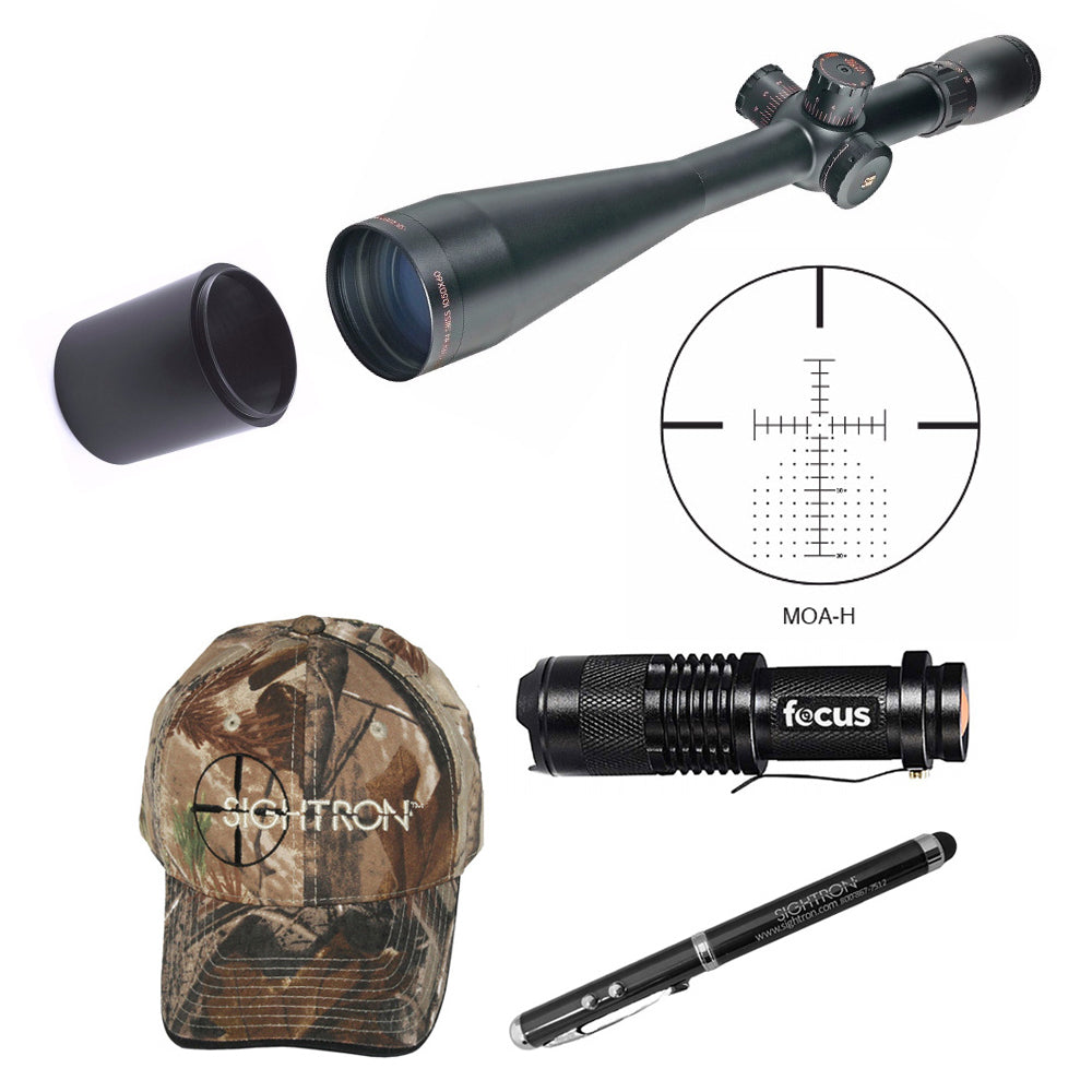 Sightron SIII SS 10-50x60mm Long Range Riflescope and Accessory Kit